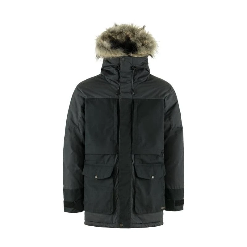 Fjallraven 87173-048-550 Polar Expedition Parka M Jacket Men's Iron Grey-Black Size L