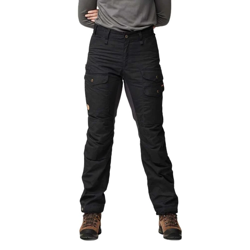 Fjallraven 86702-550 Vidda Pro Ventilated TRS W Pants Women's Black Size 42/L
