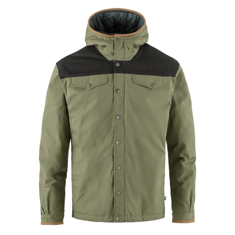 Fjallraven 87021-620-030 Greenland No. 1 Down Jacket M Jacket Men's Green-Dark Grey Size XL