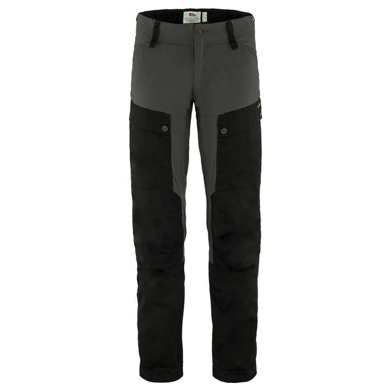 Fjallraven 87176-550-018 Keb Trousers M Pants Men's Black-Stone Grey Size 42/S
