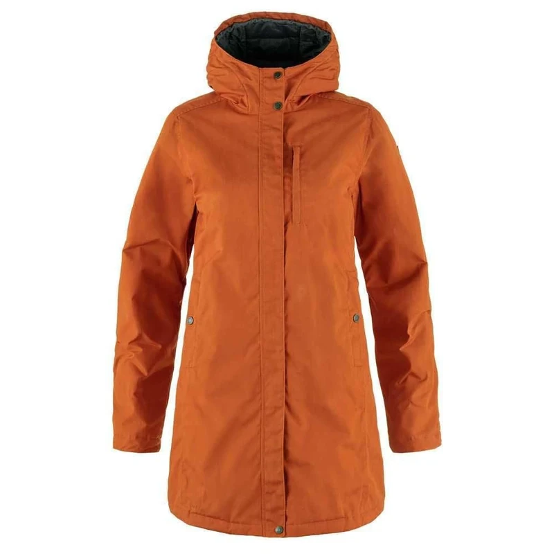Fjallraven 89644-243 Kiruna Padded Parka W Jacket Women's Terracotta Brown Size L