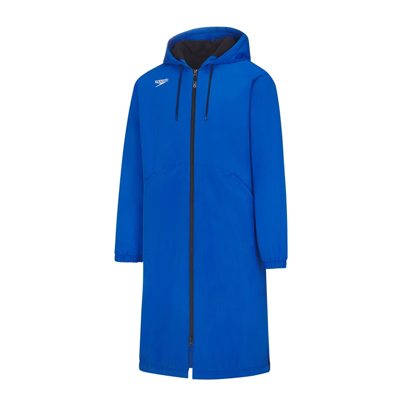 Speedo Unisex Parka Jacket Fleece Lined Team Colors, 2.0 Team Royal Blue, L