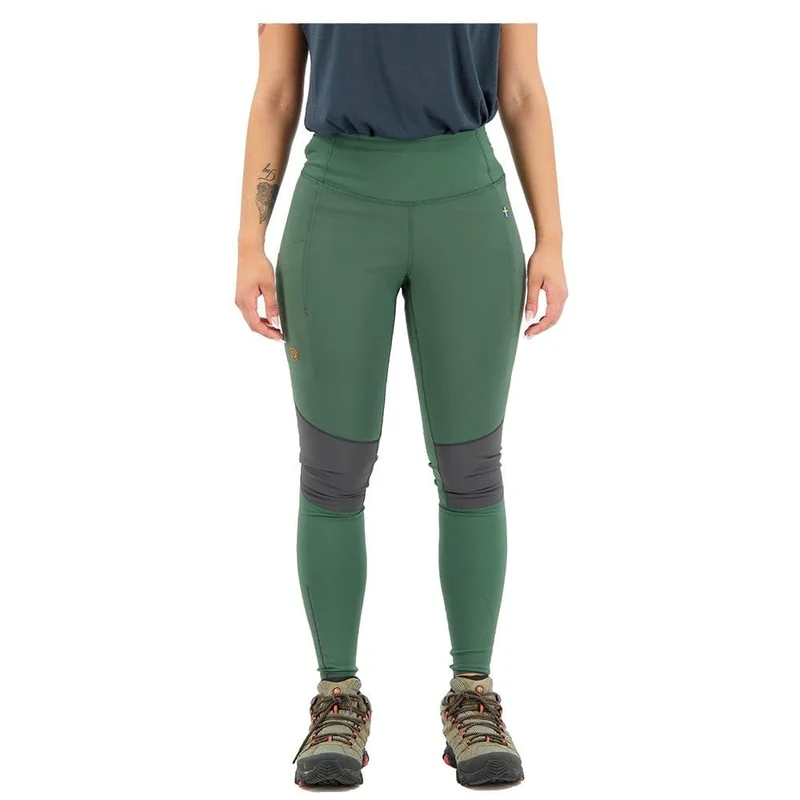 Fjallraven 84790-679-048 Abisko Värm Trekking Tights W Pants Women's Deep Patina-Iron Grey Size L