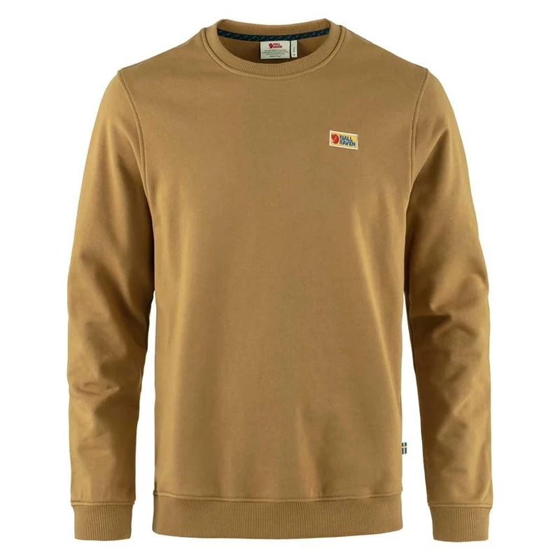 Fjallraven 87070-232 Vardag Sweater M Sweatshirt Men's Buckwheat Brown Size XS