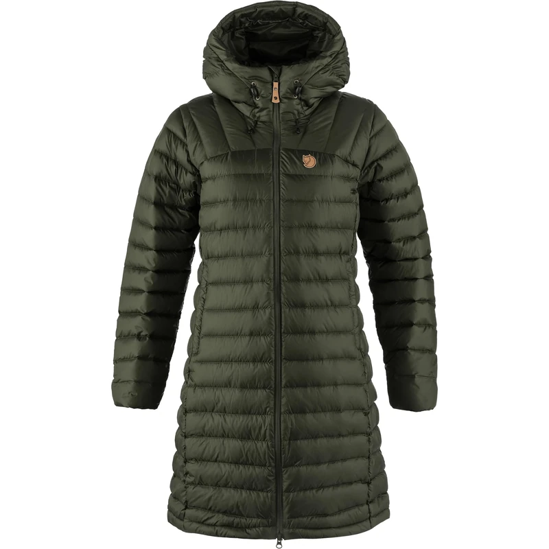 Fjallraven 87156-662 Snow Flake Parka W Jacket Women's Deep Forest Size S
