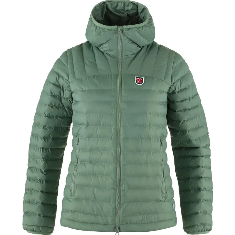FJALLRAVEN 86120-614 Expedition Lätt Hoodie W Sweatshirt Women's Patina Green Size XXS