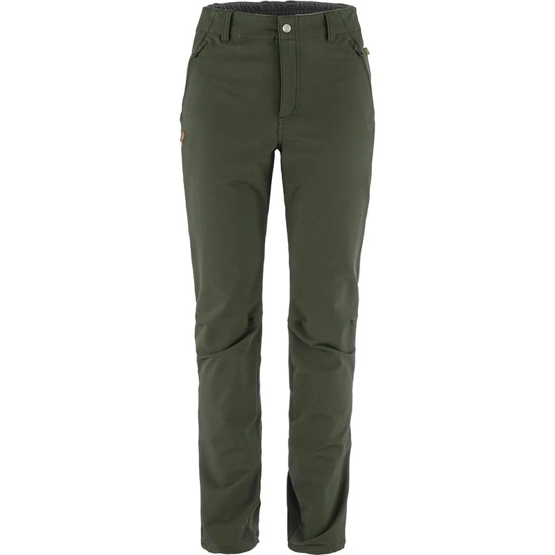 FJALLRAVEN 87174-662 Abisko Winter Stretch Trousers W Pants Women's Deep Forest Size 44/L