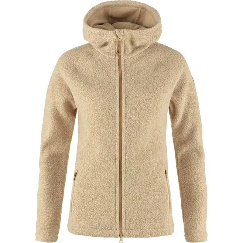 Fjallraven 89666-196 Kaitum Fleece W Sweatshirt Women's Dune Beige Size L