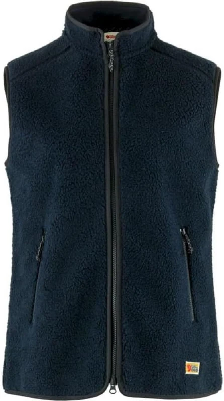 Fjallraven 86994-560 Vardag Pile Fleece Vest W Sports vest Women's Navy Size M