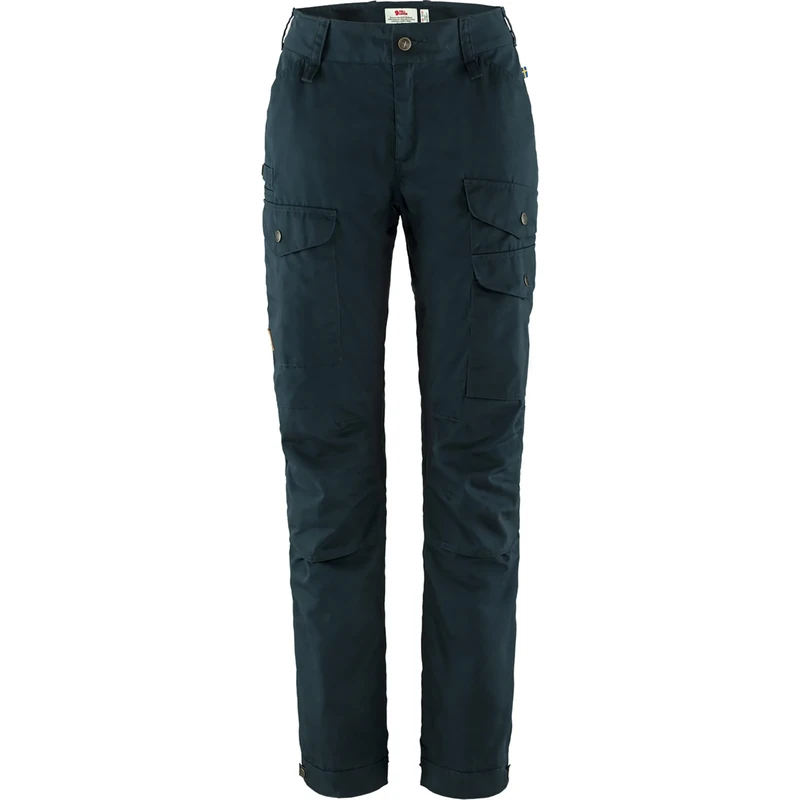 Fjallraven 86702-555 Vidda Pro Ventilated TRS W Pants Women's Dark Navy Size 34/R