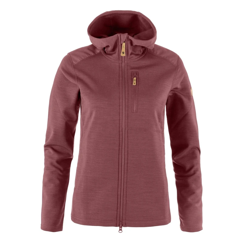 Fjallraven 86990-410 Keb Fleece Hoodie W Sweatshirt Women's Mesa Purple Size XXS