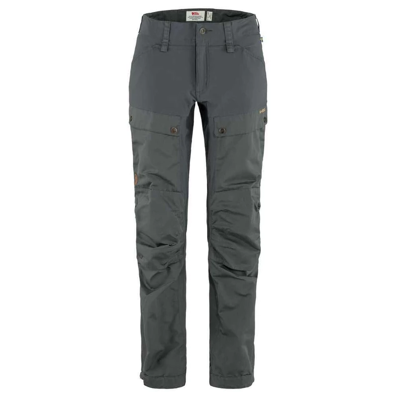 Fjallraven 86705-050 Keb Trousers Curved W Pants Women's Basalt Size 34/R
