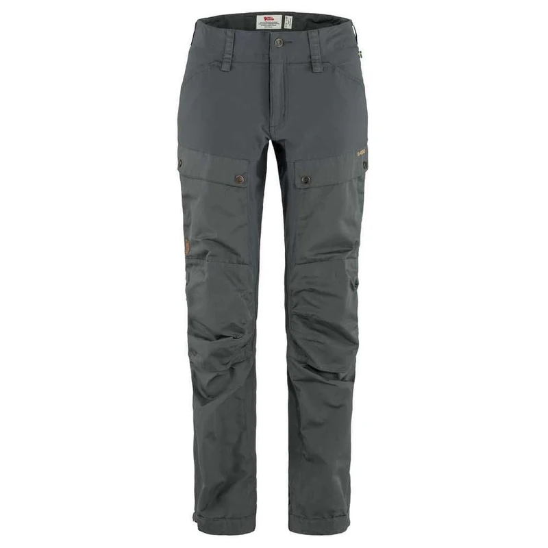 Fjallraven 86705-050 Keb Trousers Curved W Pants Women's Basalt Size 42/R