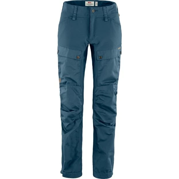 Fjallraven 86706-534 Keb Trousers W Pants Women's Indigo Blue Size 36/L