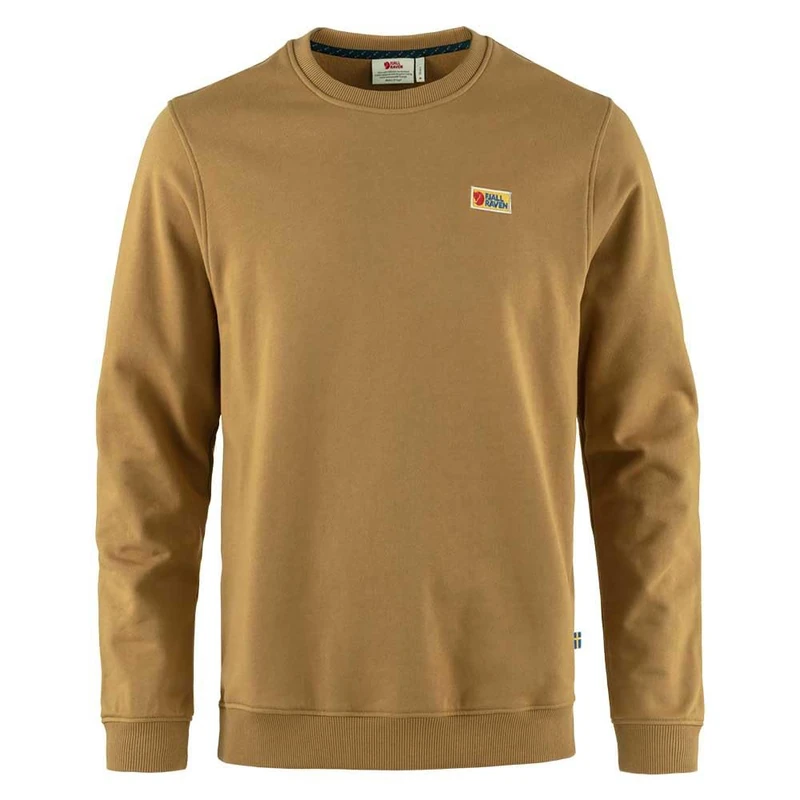Fjallraven 87070-232 Vardag Sweater M Sweatshirt Men's Buckwheat Brown Size L