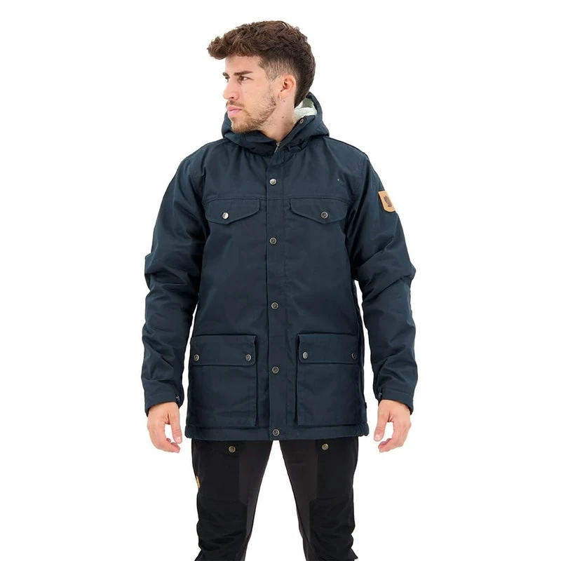 Fjällräven Herren Greenlandinter Jacket, Dark Navy, XL