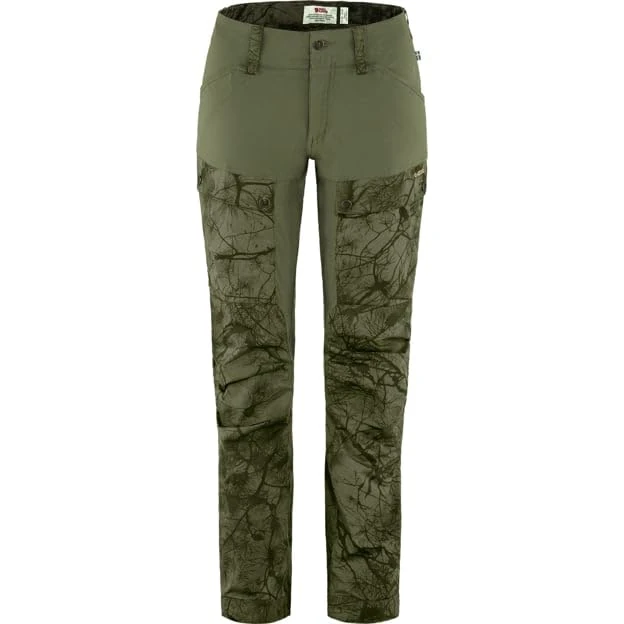 Fjallraven 86706-626-625 Keb Trousers W Pants Women's Green Camo-Laurel Green Size 36/S
