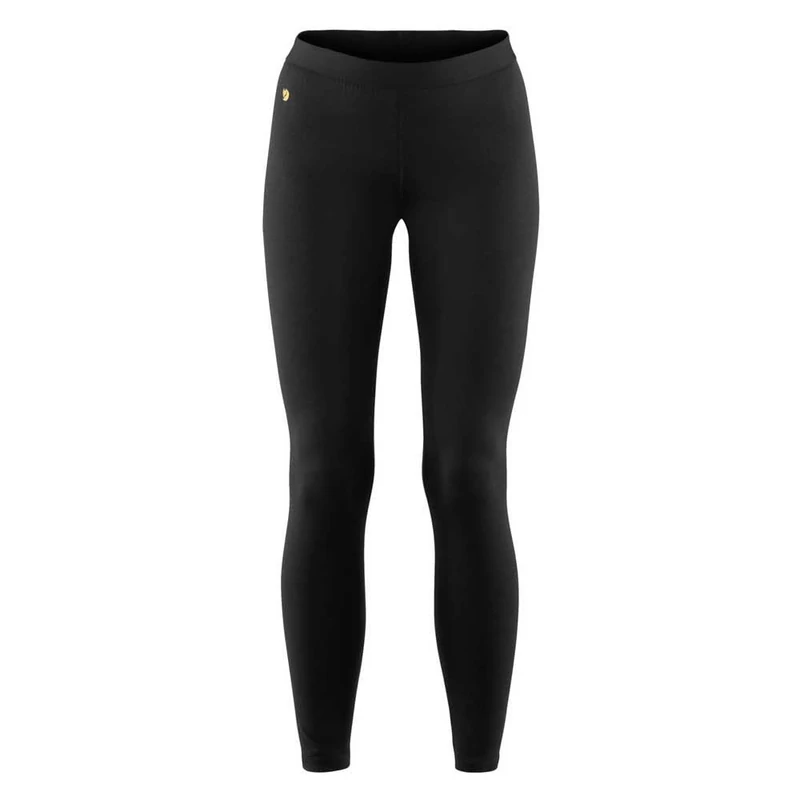 Fjallraven 89887-550 Bergtagen Thinwool Long Johns W Pants Women's Black Size S