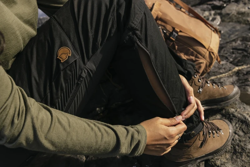 Fjallraven 86705-357-410 Keb Trousers Curved W Pants Women's Port-Mesa Purple Size 46/S