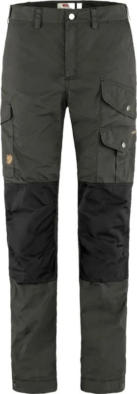 Fjallraven 86701-030-550 Vidda Pro Trousers W Pants Women's Dark Grey-Black Size 48/L