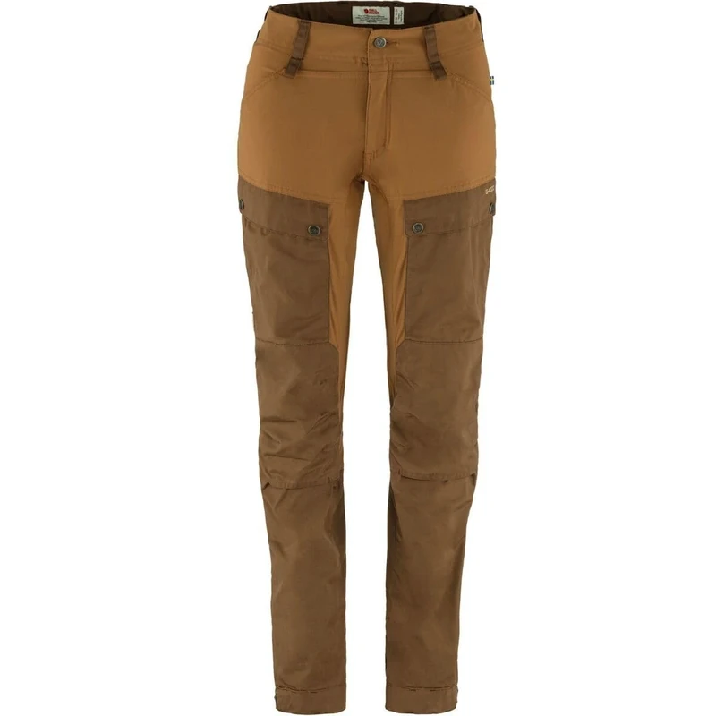 Fjallraven 86705-248-230 Keb Trousers Curved W Pants Women's Timber Brown-Chestnut Size 38/R