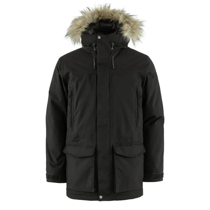 FJALLRAVEN 87158-550 Nuuk Lite Parka M Jacket Men's Black Size XS