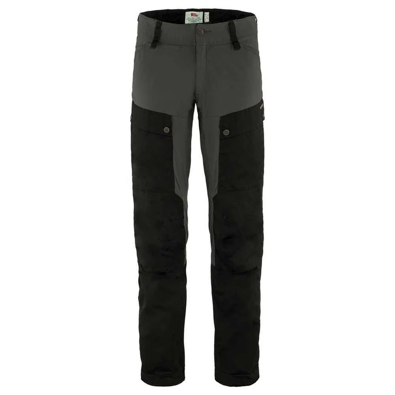 Fjallraven 87176-550-018 Keb Trousers M Pants Men's Black-Stone Grey Size 48/R