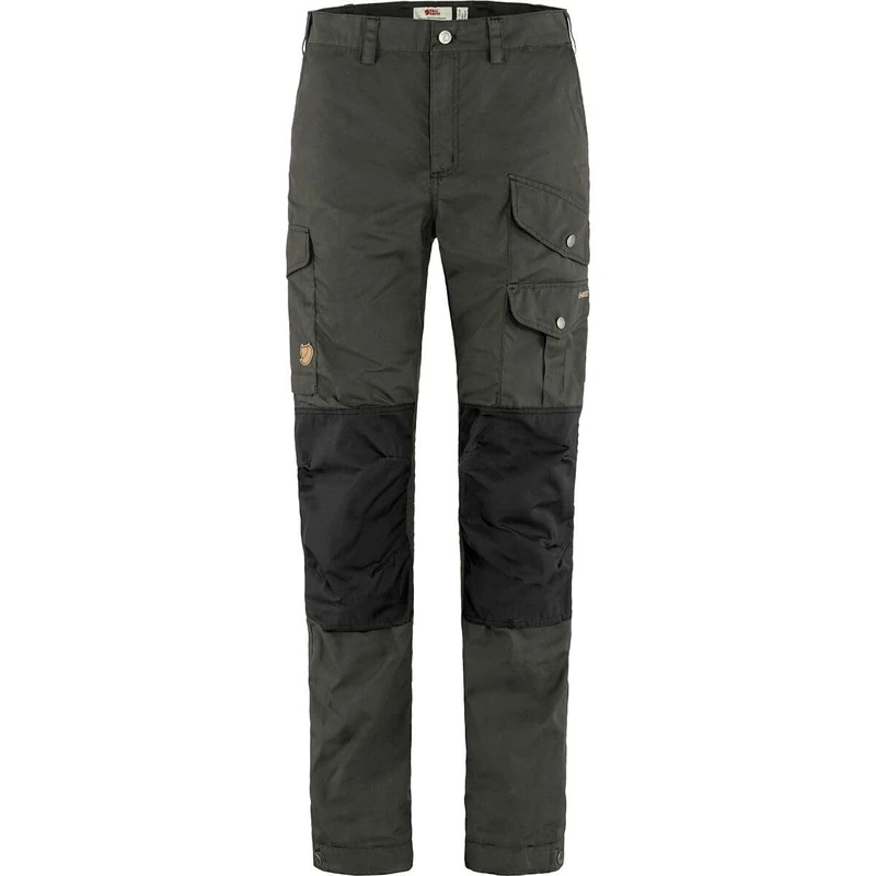 Fjallraven 86701-030-550 Vidda Pro Trousers W Pants Women's Dark Grey-Black Size 48/R