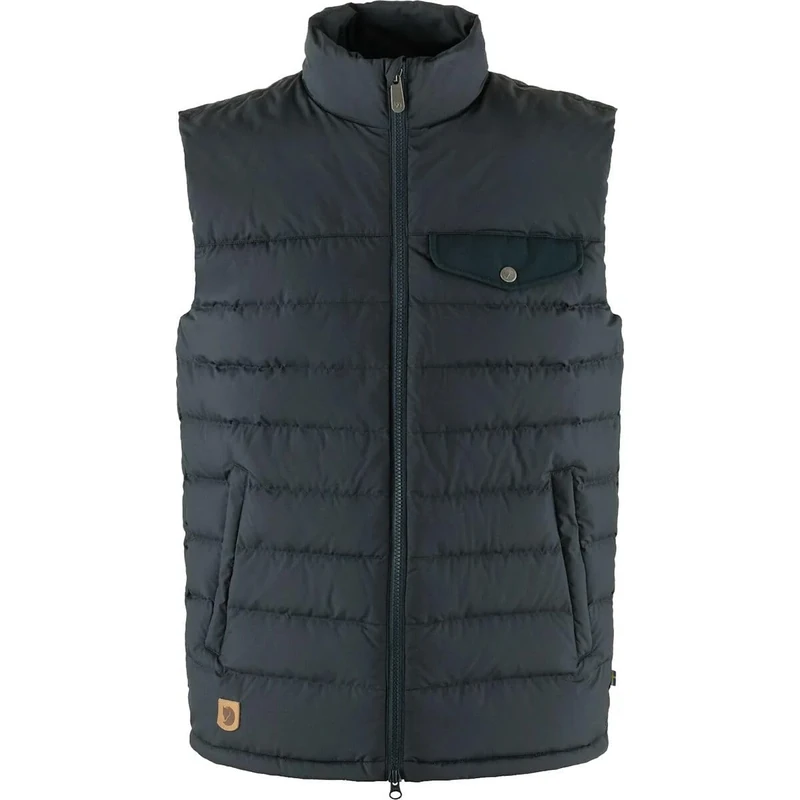 FJALLRAVEN 82973-555 Greenland Down Liner Vest M Sports vest Men's Dark Navy Size XS