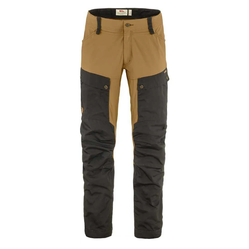 Fjallraven 87176-030-232 Keb Trousers M Pants Men's Dark Grey-Buckwheat Brown Size 46/S