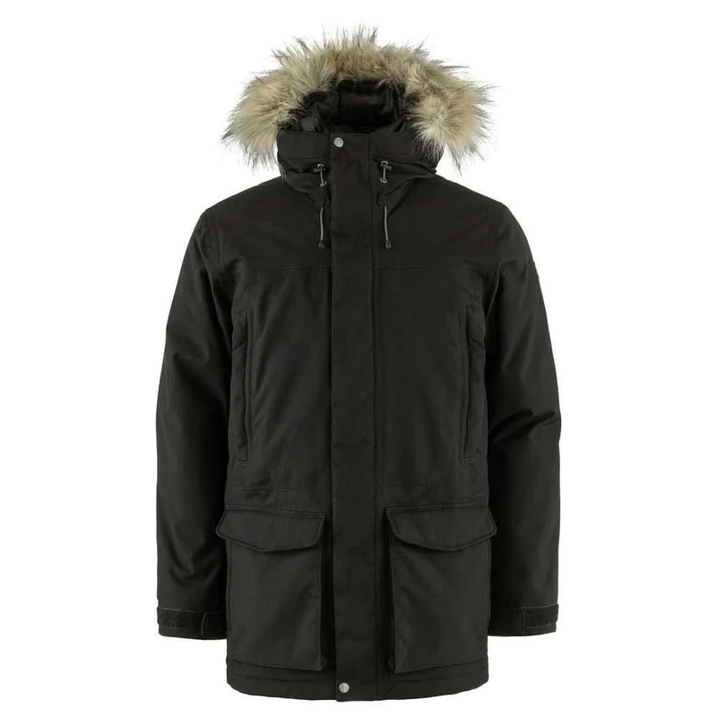 Fjallraven 87158-550 Nuuk Lite Parka M Jacket Men's Black Size S