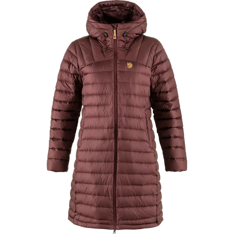 Fjällräven Damen Snow Flake Parka, Port, XS