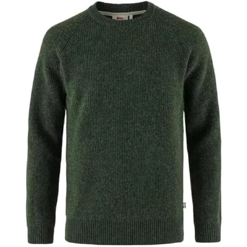 Fjallraven 87165-662 Övik Rib Sweater M/Övik Rib Sweater M Sweatshirt Men's Deep Forest Size M