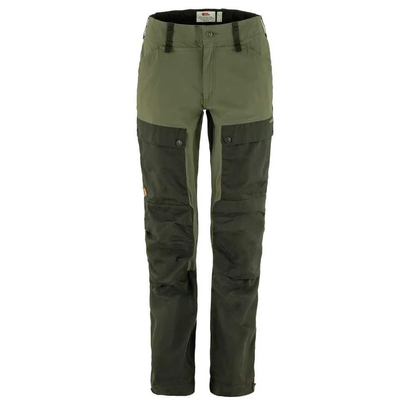 Fjallraven 86705-662-625 Keb Trousers Curved W Pants Women's Deep Forest-Laurel Green Size 36/S