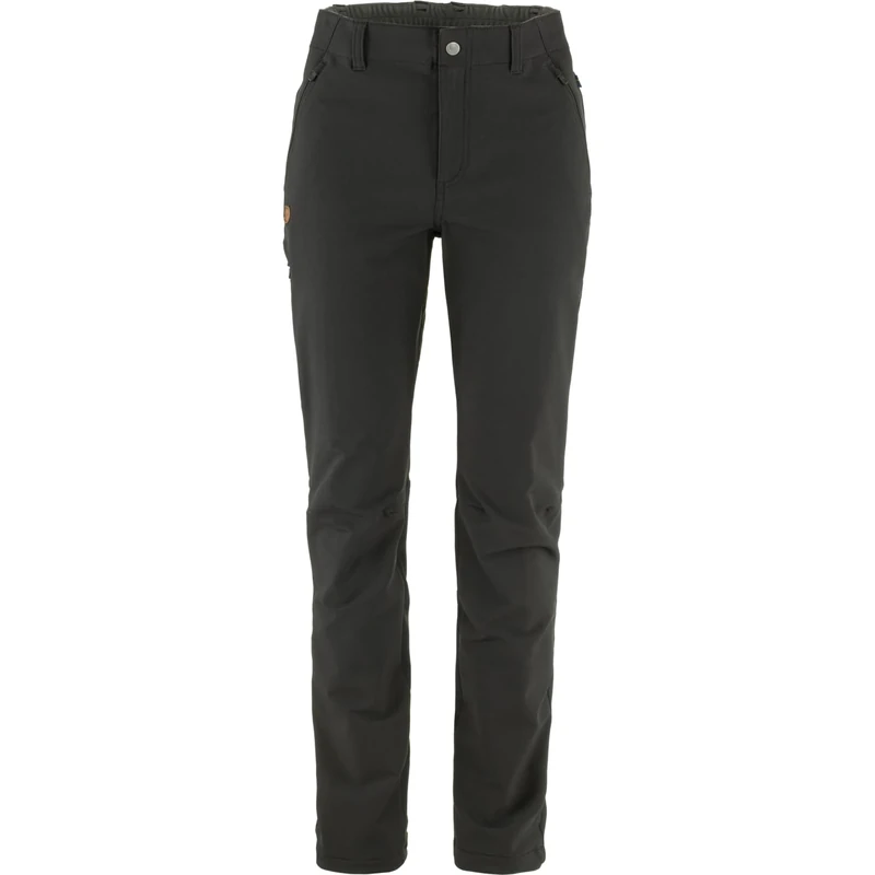 Fjallraven Womens Abisko Winter Stretch Trousers - Black 38/S