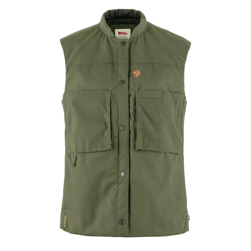 Fjallraven 87175-625 Singi Padded Vest W Sports vest Women's Laurel Green Size L