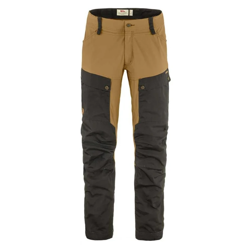 Fjallraven 87176-030-232 Keb Trousers M Pants Men's Dark Grey-Buckwheat Brown Size 46/L