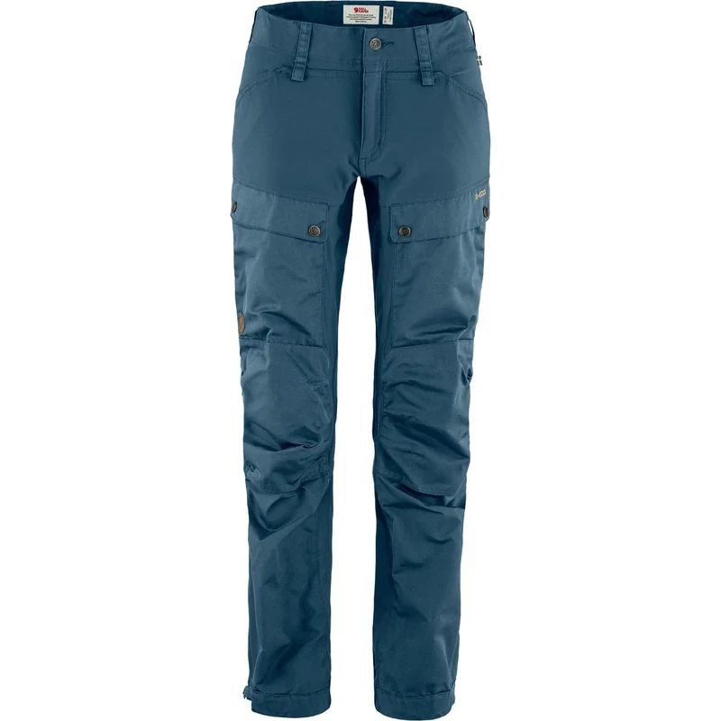 Fjallraven 86706-534 Keb Trousers W Pants Women's Indigo Blue Size 42/S