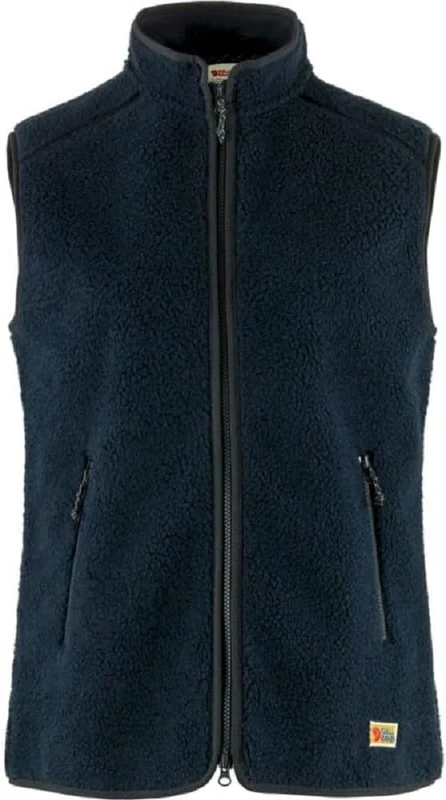 Fjallraven 86994-560 Vardag Pile Fleece Vest W Sports vest Women's Navy Size L