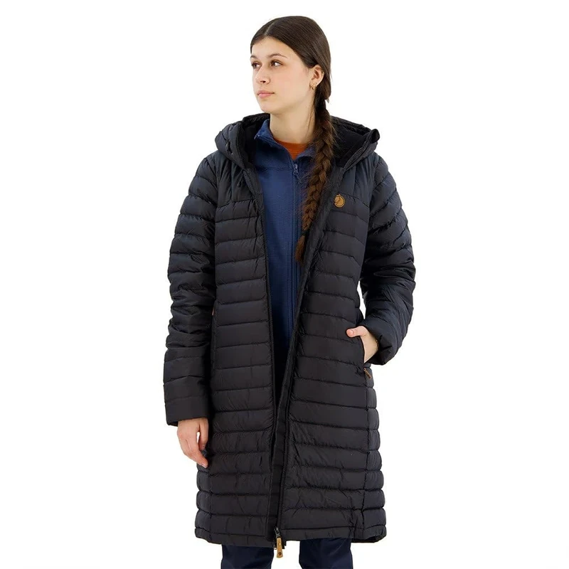 Fjällräven Damen Snow Flake Parka, Black, XS