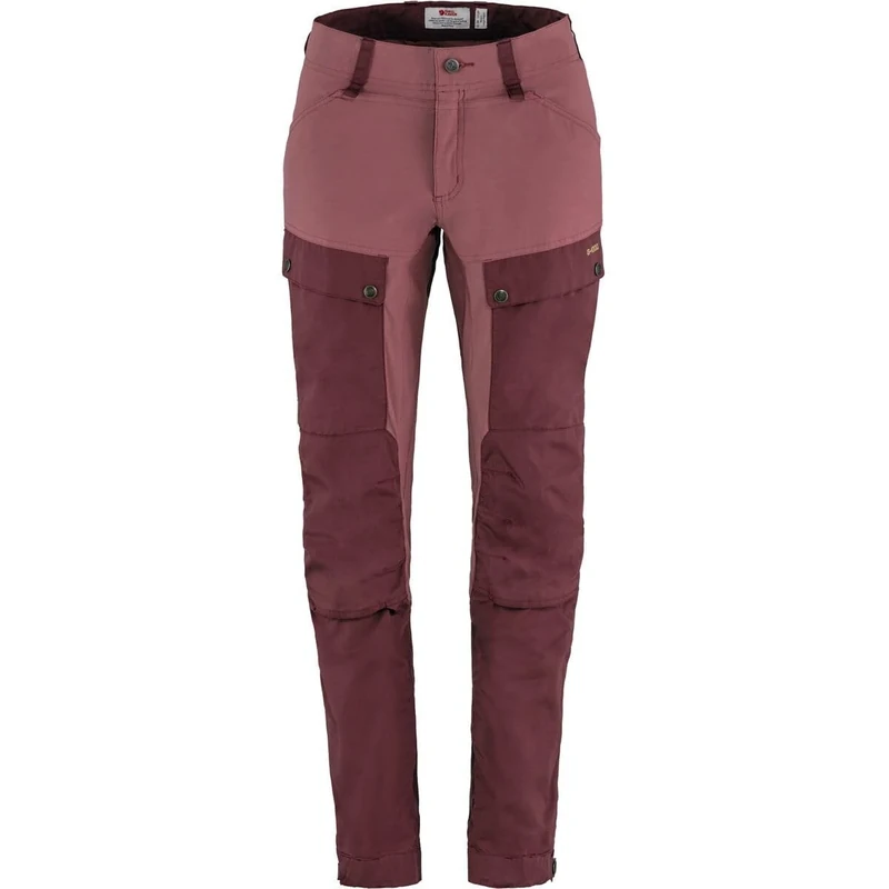 Fjallraven 86705-357-410 Keb Trousers Curved W Pants Women's Port-Mesa Purple Size 46/R US 14