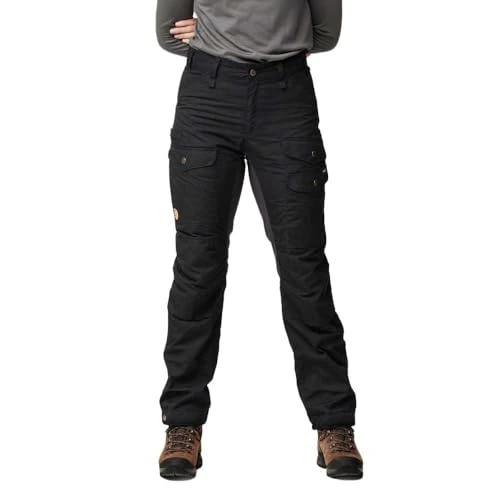 Fjallraven 86702-550 Vidda Pro Ventilated TRS W Pants Women's Black Size 48/S