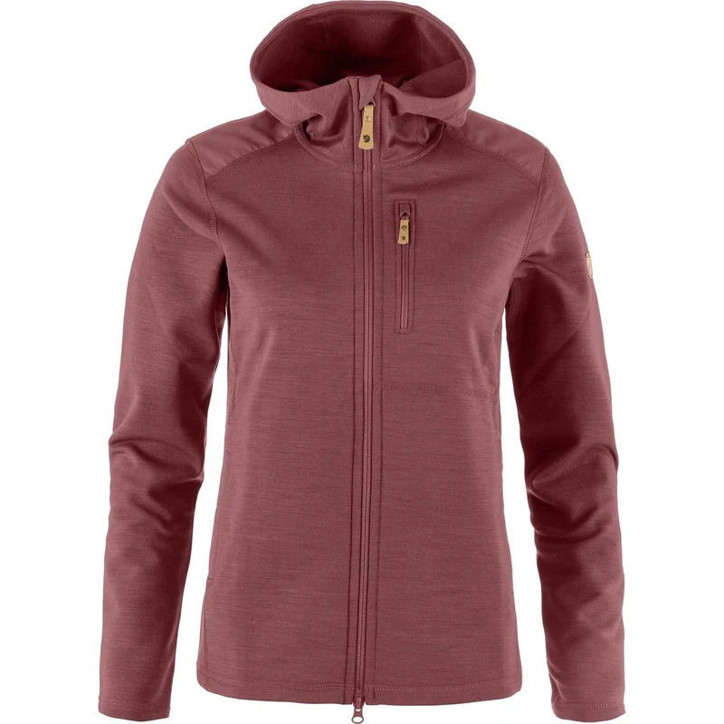 Fjällräven Damen Keb Fleece Hoodie, Mesa Purple, M