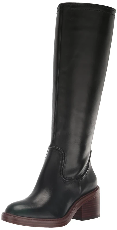 Vince Camuto Women's Vuliann Knee High Boot Fashion, Black, 5