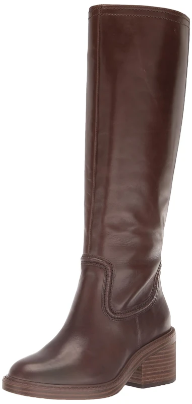 Vince Camuto Women's Vuliann Knee High Boot Fashion, Smokey Nut, 3 UK