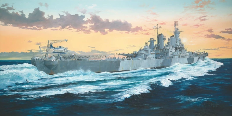 Hobbyboss 1:350 - USS Iowa BB-61