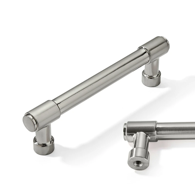 CABDM 20 Pack 3 3/4"(96mm) Kitchen Cabinet Handles Brushed Satin Nickel Pulls for Drawers, Cabinets, Cupboards - Hardware Handles