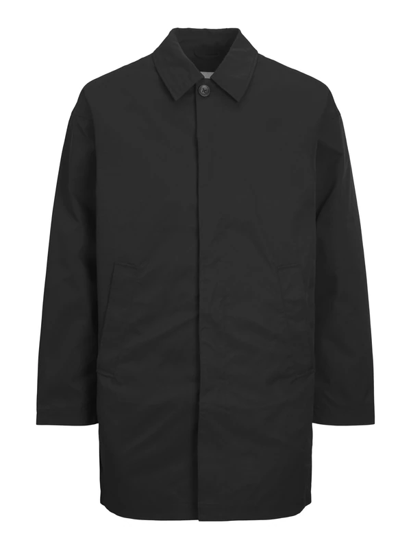 JACK & JONES Male Trench Coat Trench Coat, black, XS