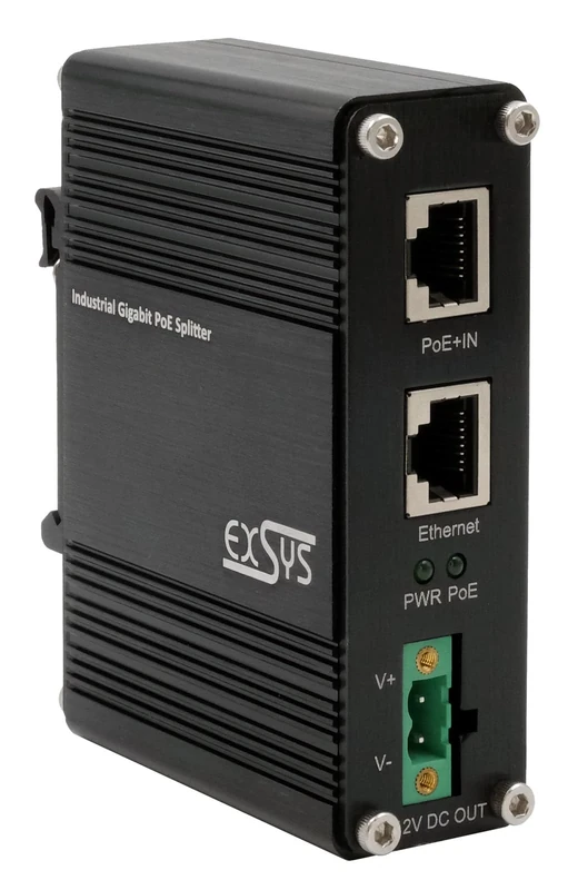 EXSYS EX-60325 10/100/1000 PoE+ Splitter