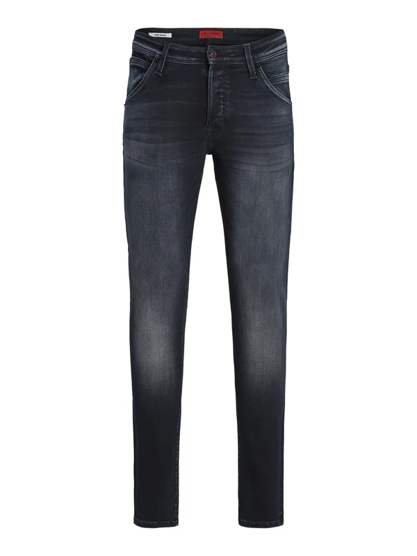 JACK & JONES Male Slim Fit Jeans Jjiglenn JJFOX 50SPS CB 104 NOOS Slim Fit Jeans, Blue Denim, 31 W/30 L